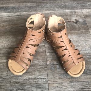 Brown sandals